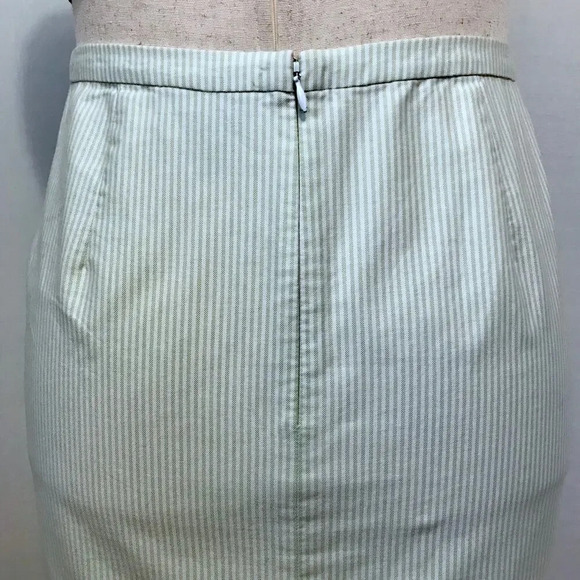Brooks Brothers 346 Striped Straight Skirt Women 8 - Picture 7 of 12